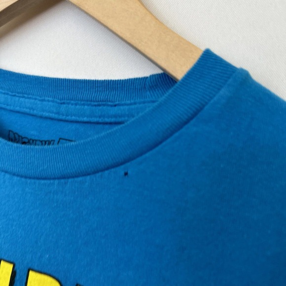 Dragon Ball Z Piccolo Gohan Mens T-Shirt Top Bright Blue Size Small Short Sleeve - Picture 3 of 9